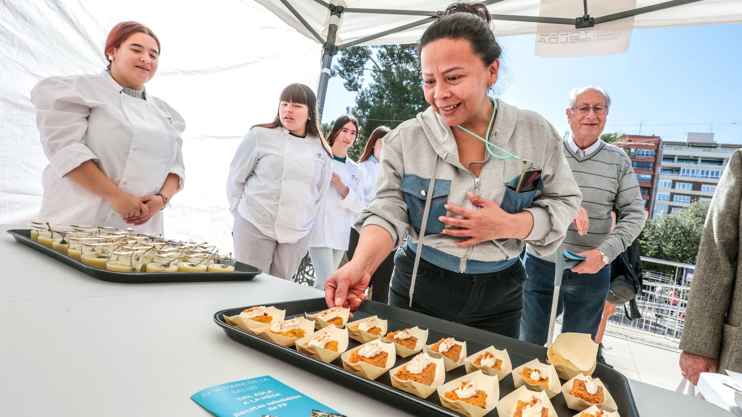 El CIPFP Valle de Elda y el IES La Melva imparten un taller sobre cocina y alimentación saludable