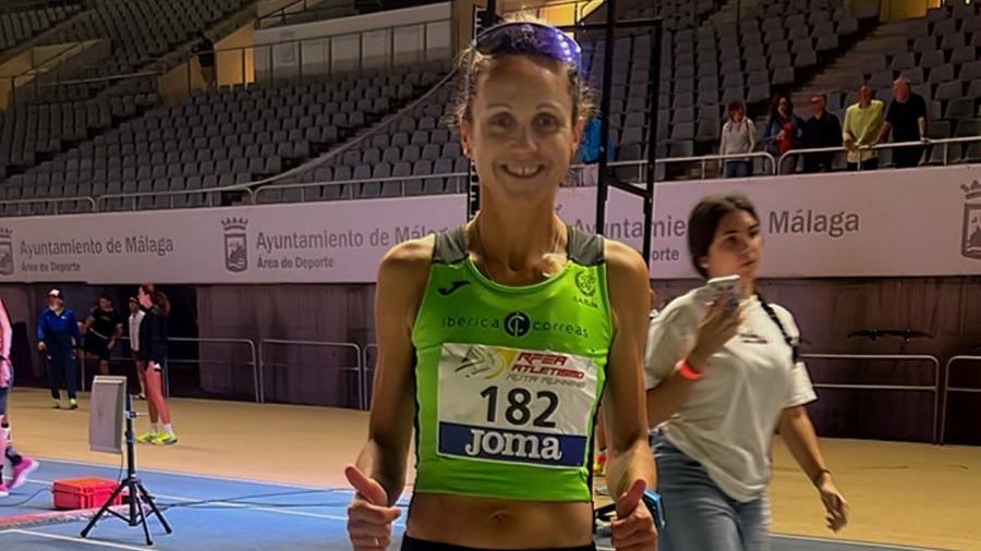Pilar Rubio (C. A. Elda) no pudo acabar el Campeonato de España de 50 km