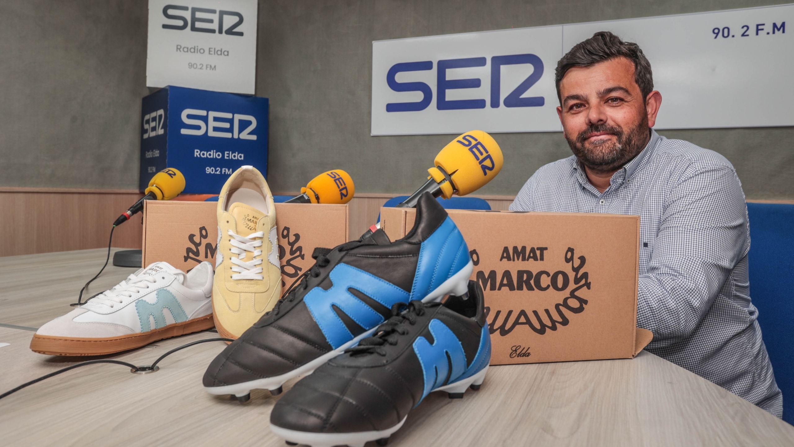 Vuelve Amat Marco, la marca de calzado deportivo de Elda que marcó a toda una generación