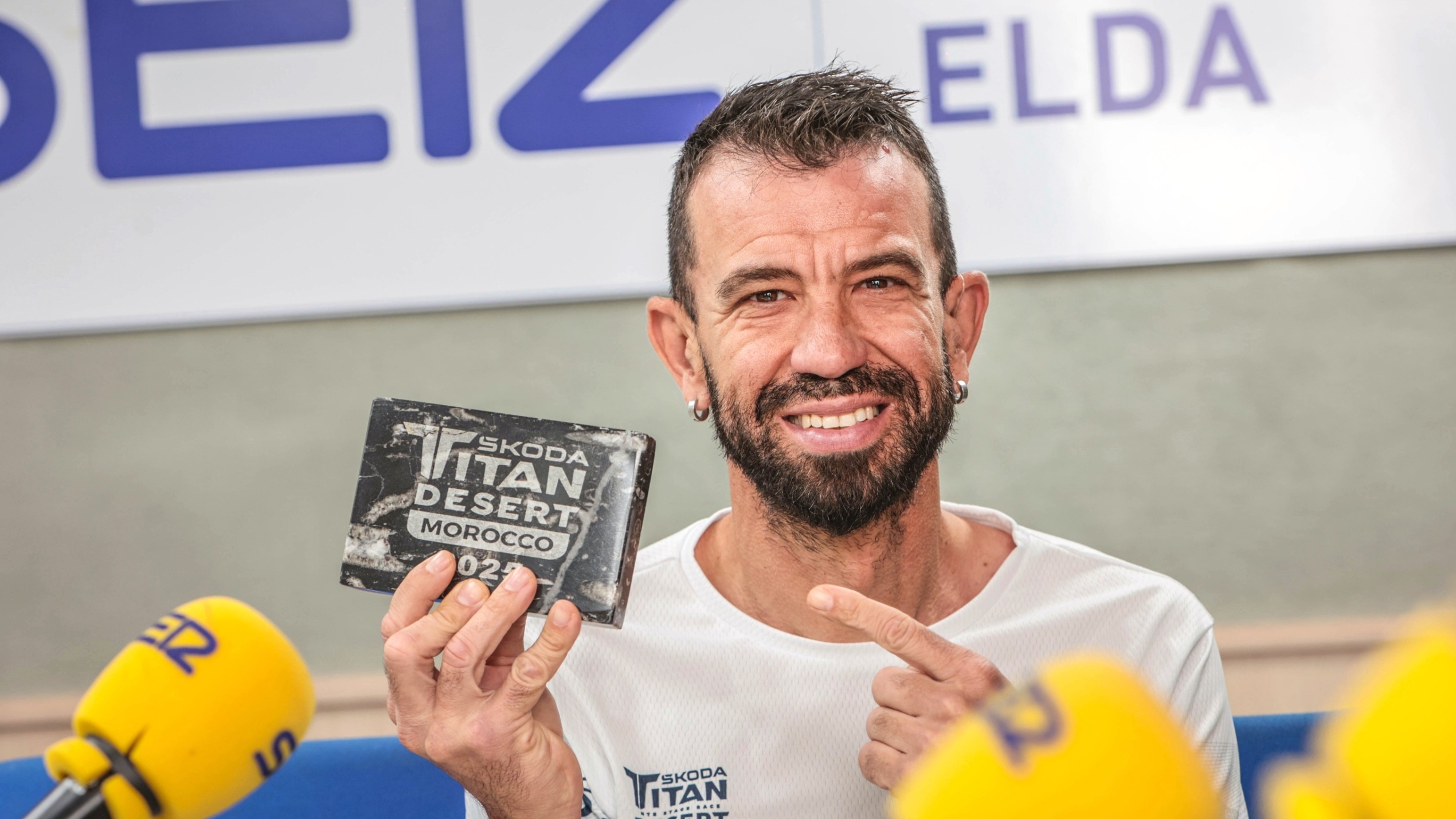 Juan Manuel González Valiente: «La ŠKODA Titan Desert Morocco me ha llevado al límite cada día»