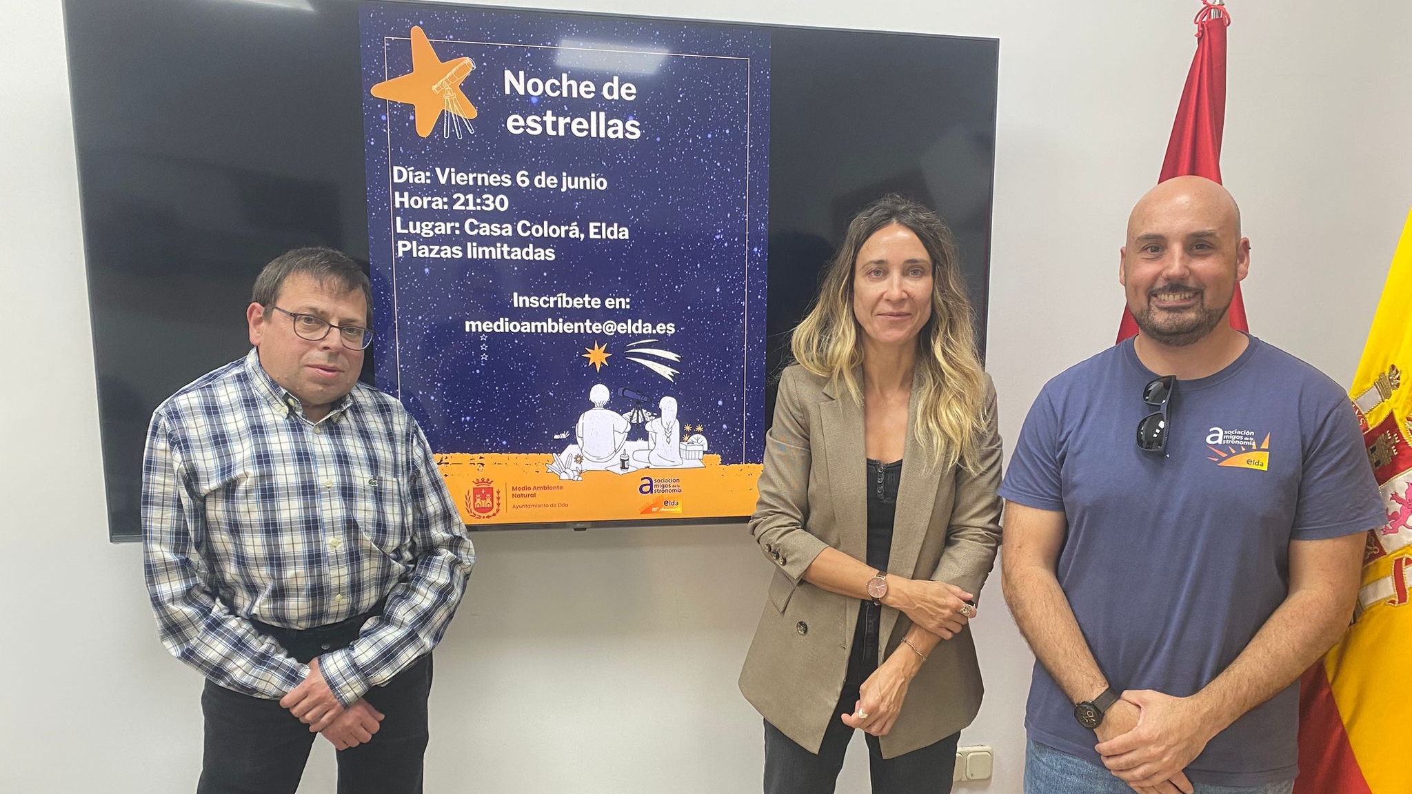 Elda organiza una observación astronómica en la Casa Colorá en colaboración con Astro Elda
