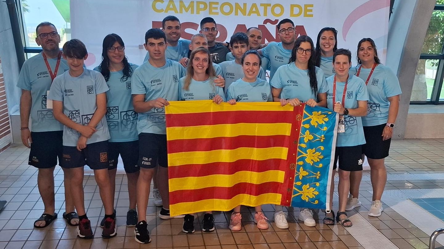 Nadia Vizcaíno, subcampeona de España con la Selección Valenciana