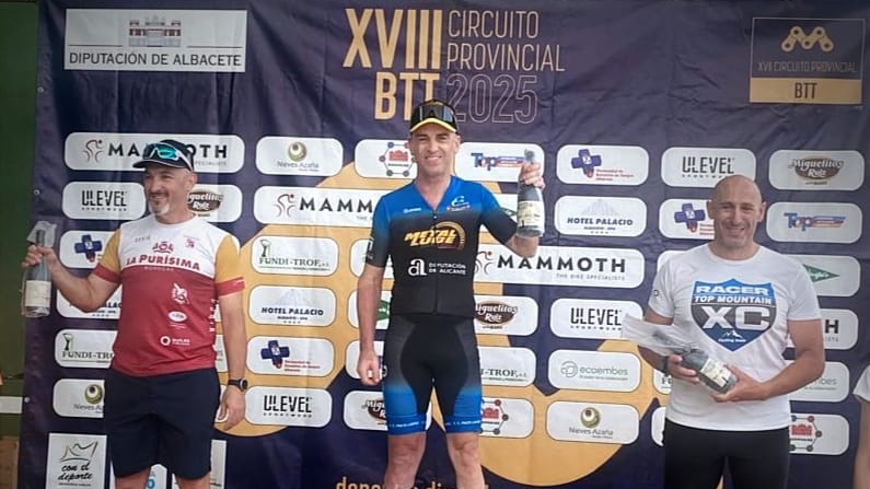 Noé Mollá (C. C. Paco López) se impone en la Marcha BTT de Higueruela en categoría Máster 50