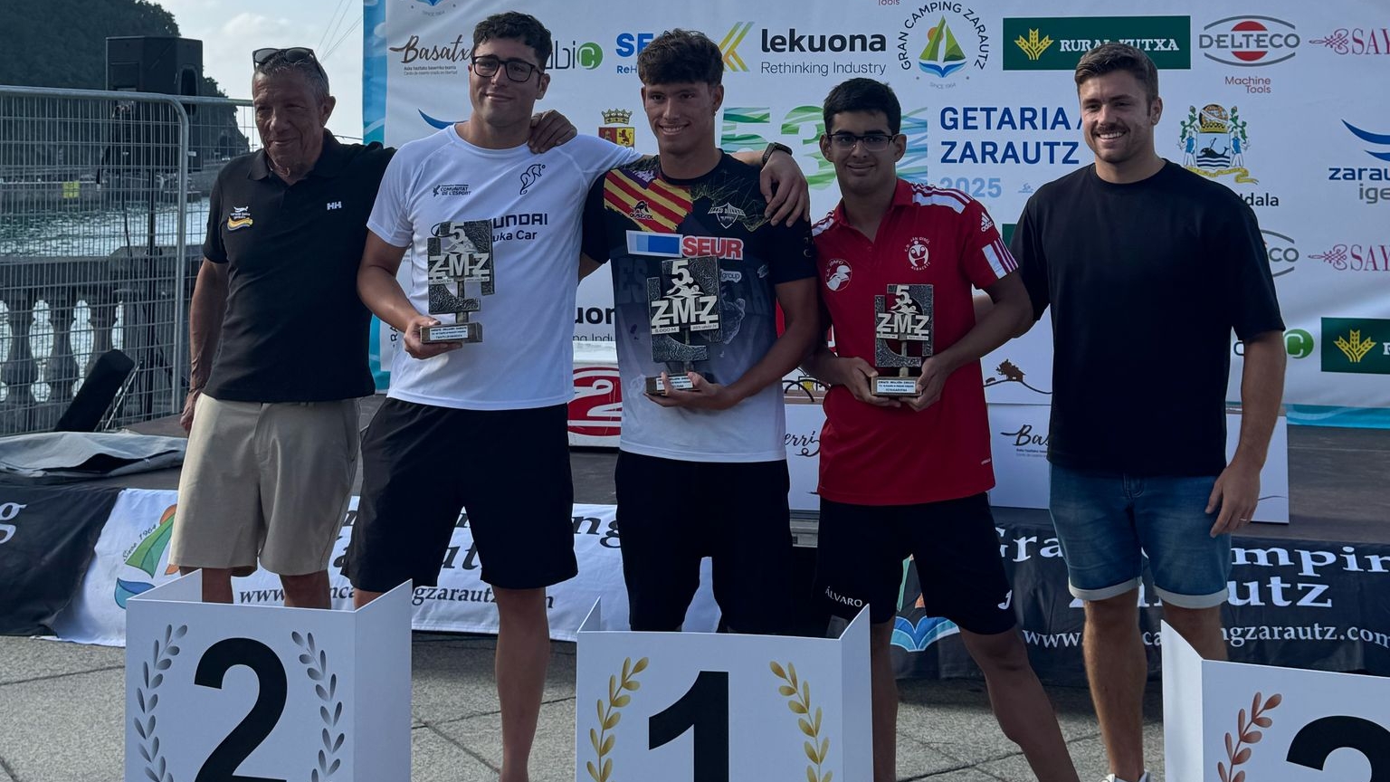 El nadador petrerense Miguel Ángel Valiente brilla en el I Campeonato de España de Natación Adaptada de Aguas Abiertas