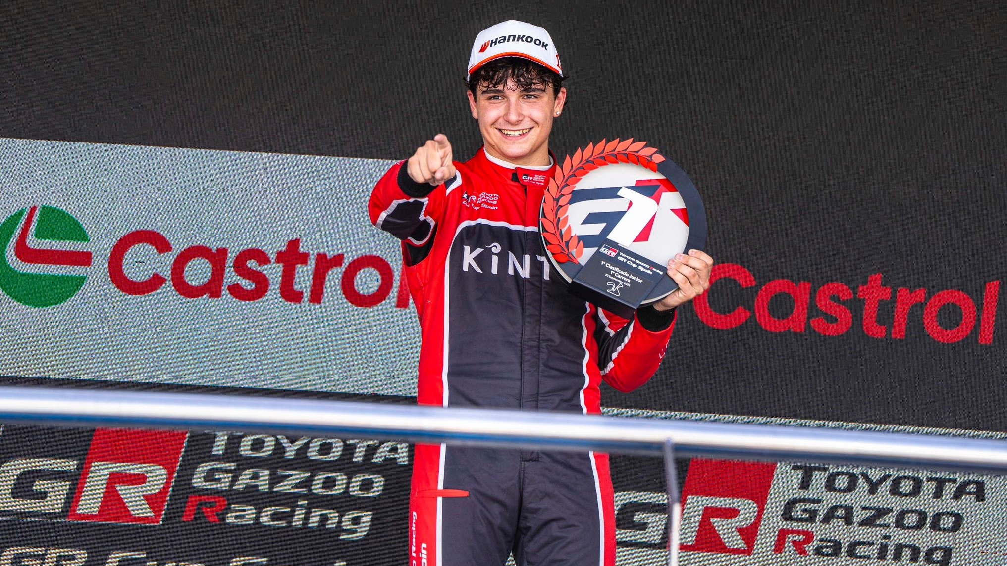 Sandro Pérez logra podio y victoria en Junior en Jerez