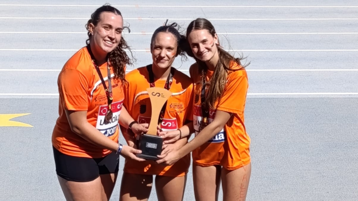 Tres atletas del CAPET logran el bronce con la Selección Valenciana en el Campeonato de España Sub-16