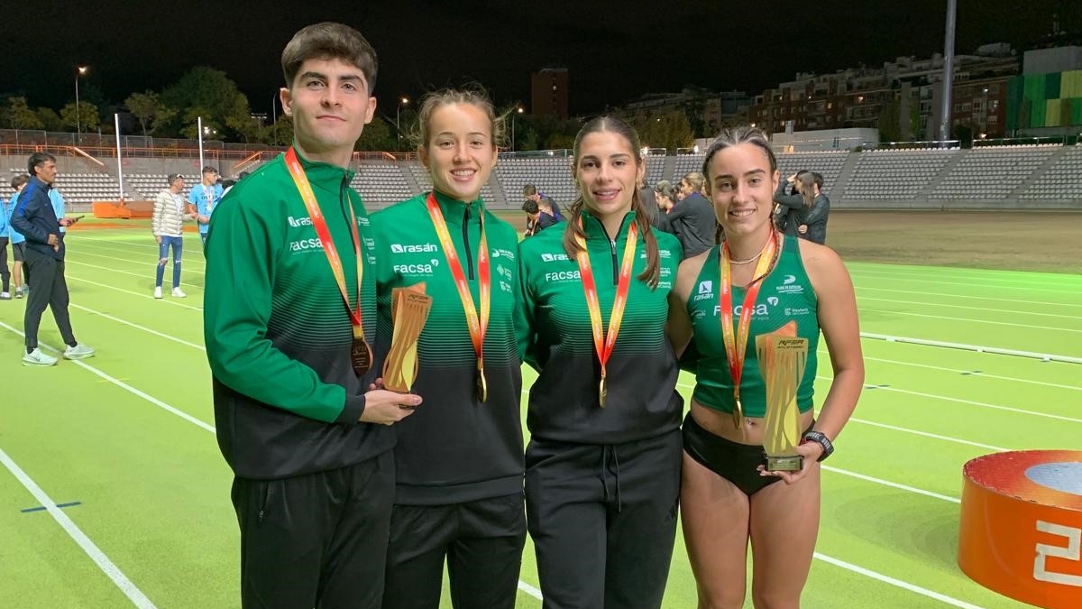 Julia Nortes, Candela Rubio y Nuria Poveda se proclaman campeonas de España Sub-20