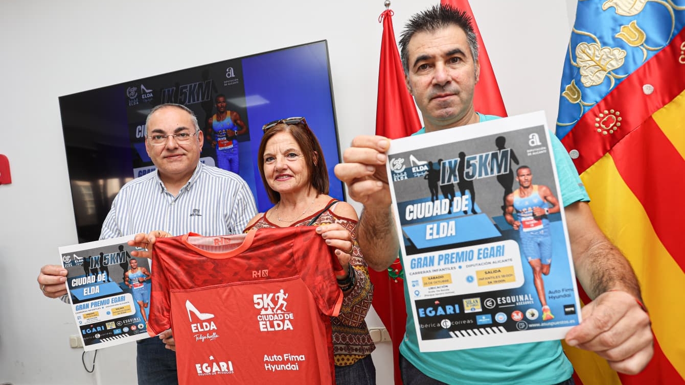 Elda celebra este sábado la cuarta edición del 5K Ciudad de Elda – Gran Premio Egari