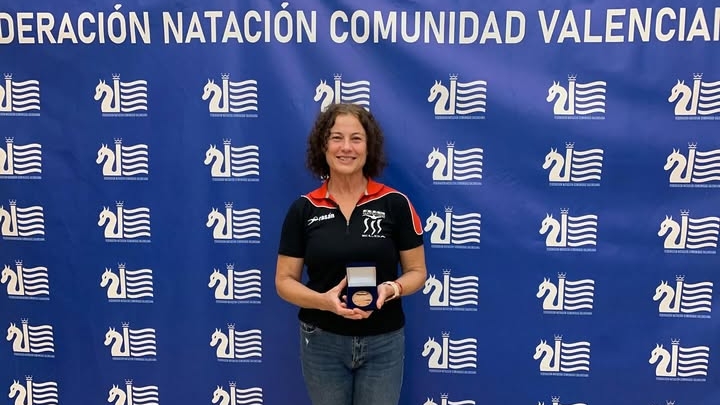 Ana Martínez, reconocida en la IV Gala de la Federación de Natación de la Comunidad Valenciana