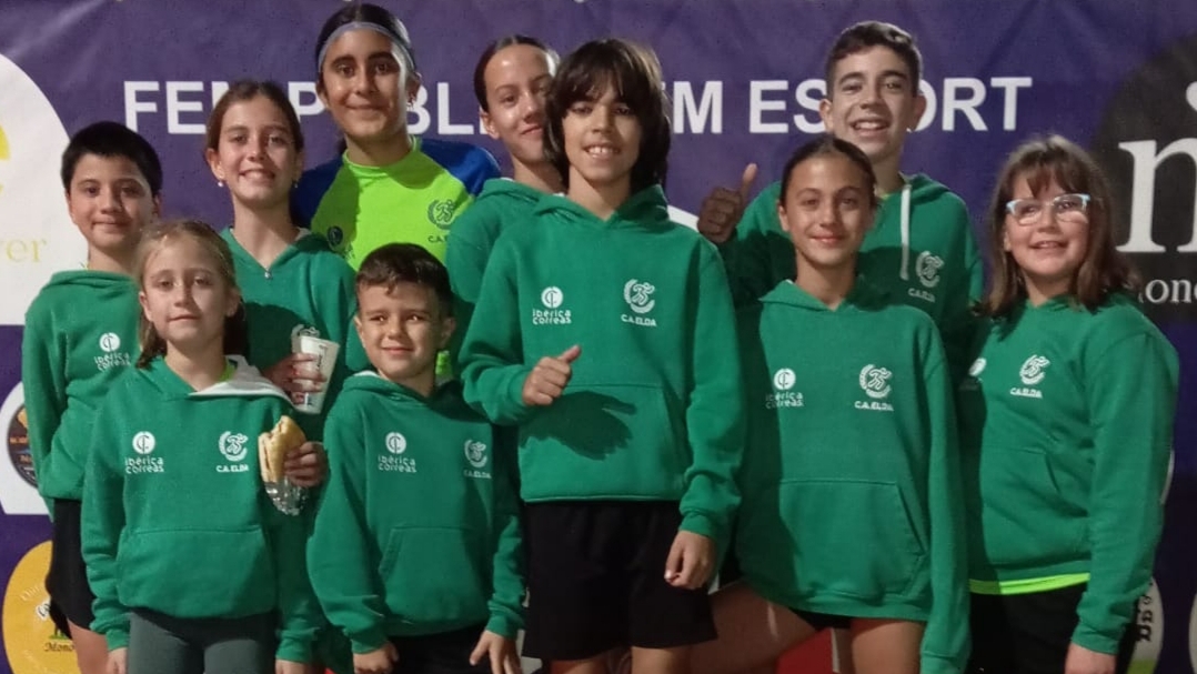 Grandes resultados del Club Atletismo Elda en el Cross de Santa Caterina