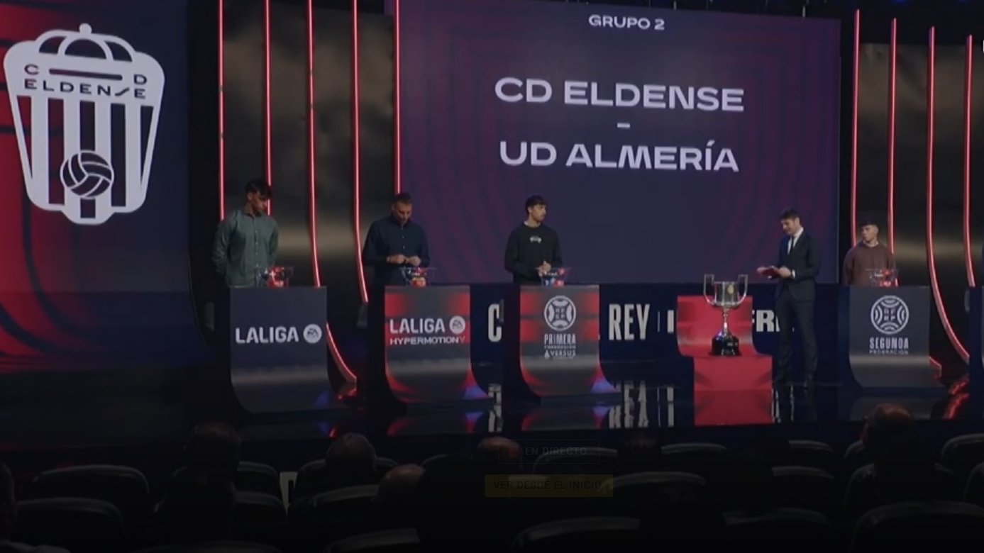 El Eldense recibirá al Almería en la segunda eliminatoria de la Copa del Rey