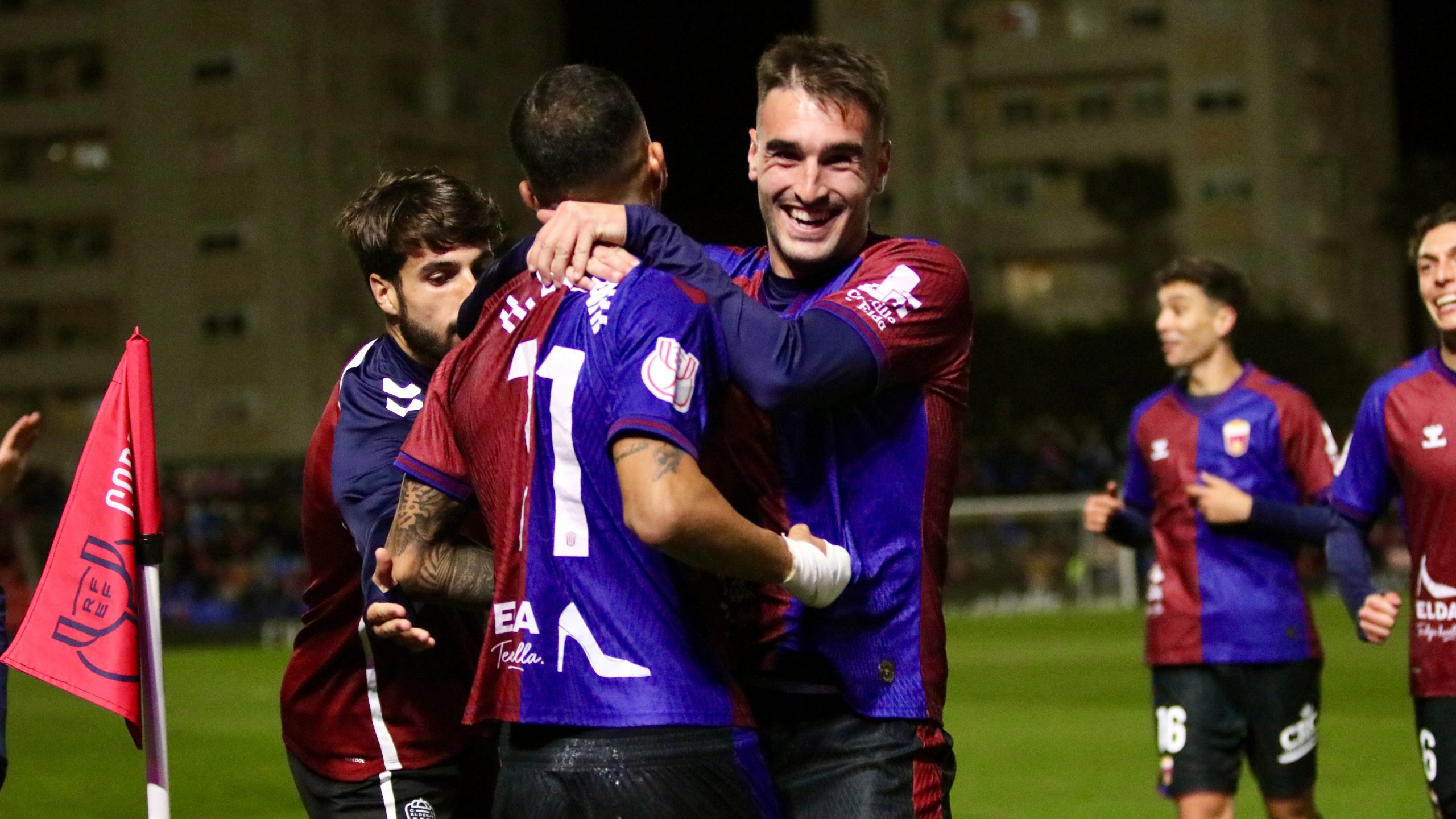 El Eldense pasa por encima del Almería y espera rival en la tercera eliminatoria de la Copa del Rey (2-1)